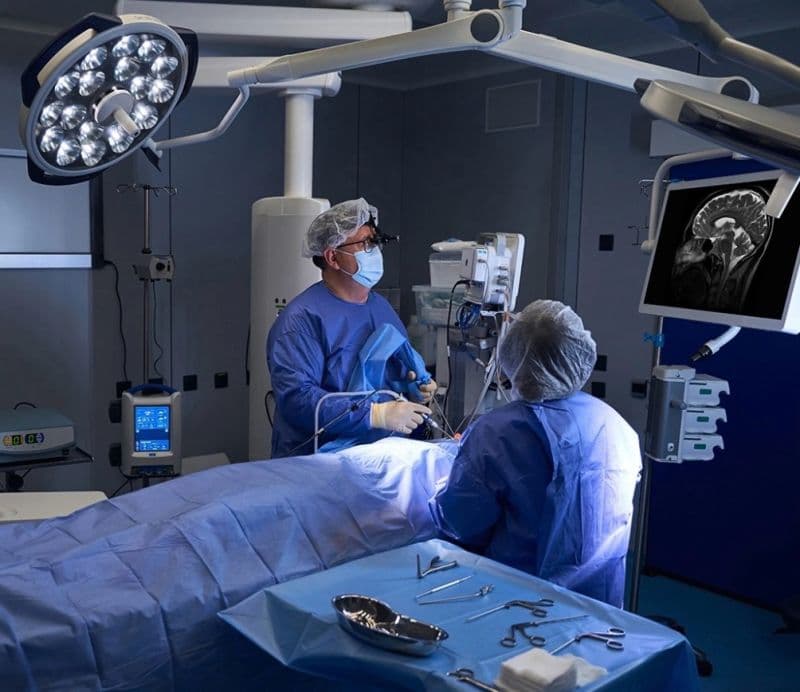 Imaging of a tumor involving the spine